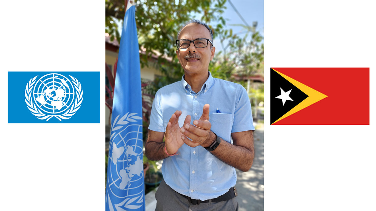 UN Timor-Leste Resident Coordinator Roy Trivedy lauds World Food Programme’s Nobel Peace Prize Award and global recognition of the UN agency as the world’s first responder